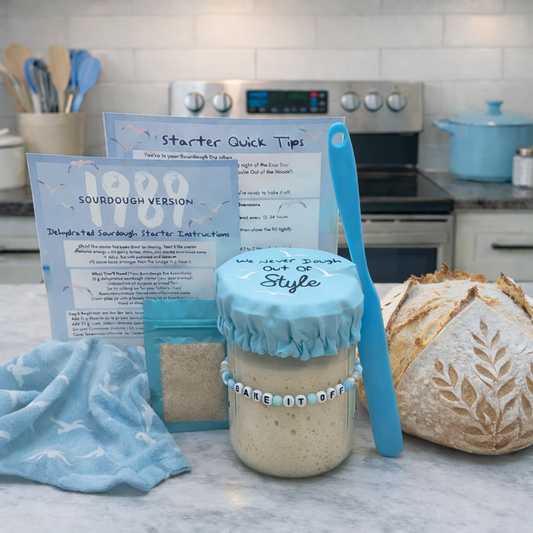 1989 Themed Sourdough Starter Kit with Dehydrated Sourdough Starter