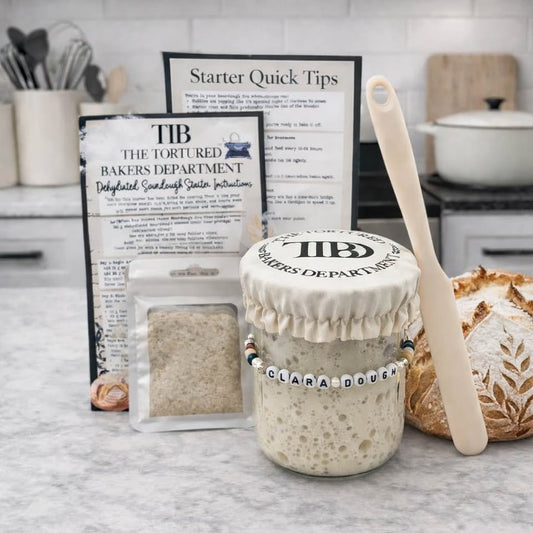 TTPD Themed Sourdough Starter Kit with Dehydrated Sourdough Starter