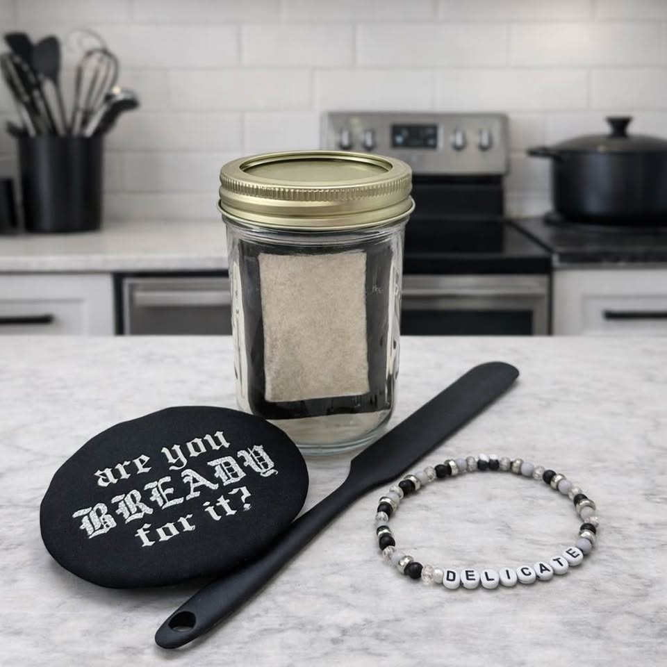 Reputation Themed Sourdough Starter Kit with Dehydrated Sourdough Starter