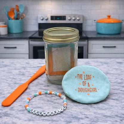 Showgirl Themed Sourdough Starter Kit with Dehydrated Sourdough Starter